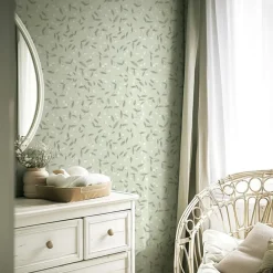 Discount Papier peint Jolis bourgeons (50 cm x 10 m) Papier Peint