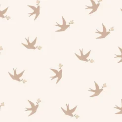 Papier peint Les hirondelles (50 cm x 10 m) Papier Peint