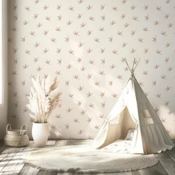 Papier peint Les hirondelles (50 cm x 10 m) Papier Peint