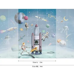 Outlet Papier Peint Panorama Espace L (250 x 200 cm) Papier Peint