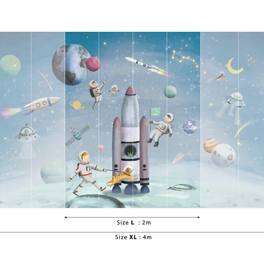 Outlet Papier Peint Panorama Espace L (250 x 200 cm) Papier Peint