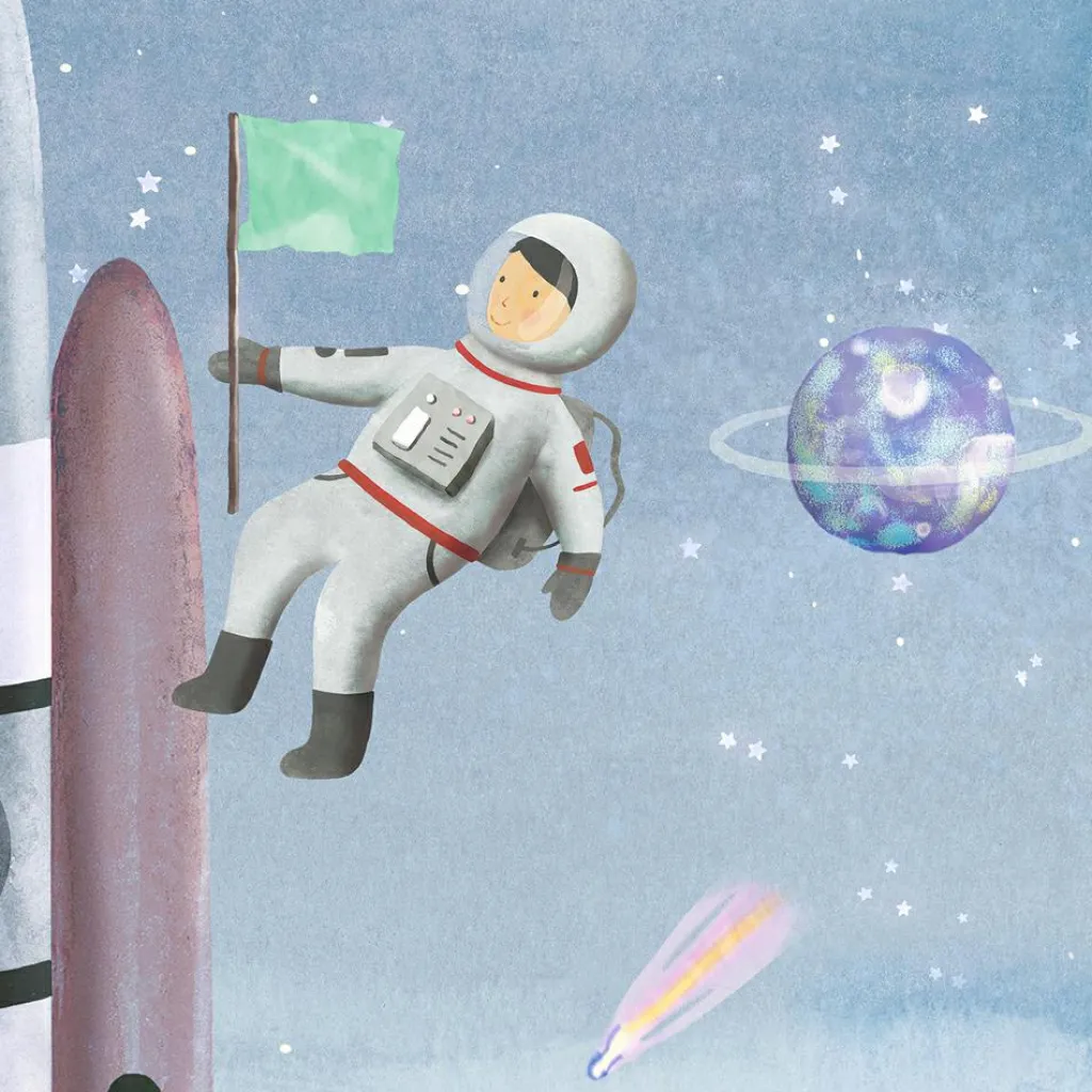 Outlet Papier Peint Panorama Espace L (250 x 200 cm) Papier Peint