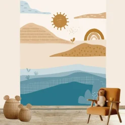 Charlie et Suzie Papier peint panoramique Isidore