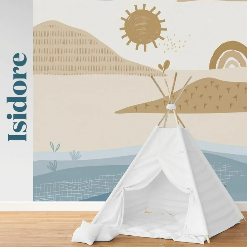 Charlie et Suzie Papier peint panoramique Isidore