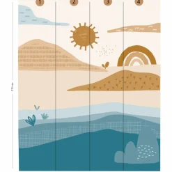 Charlie et Suzie Papier peint panoramique Isidore