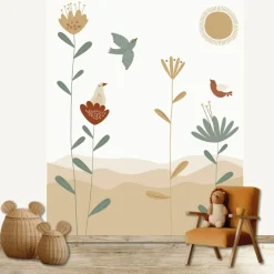 Charlie et Suzie Papier peint panoramique Lili Rose