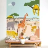 Best Papier peint panoramique Safari (250 x 200 cm) Papier Peint