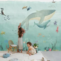 Outlet Papier peint panoramique Océan L (200 x 250 cm) Papier Peint