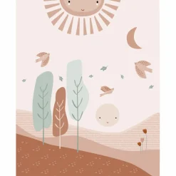 Charlie et Suzie Papier peint panoramique Paloma