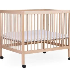 Online Parc 97 hêtre naturel avec roues (75 x 95 cm) Parc Bébé Et Accessoires