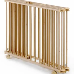 Geuther Parc pliant Lucilee + naturel avec fond vert d'eau (76 x 97 cm)