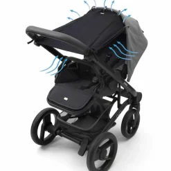 Hot Pare-soleil universel noir Pare-Soleil Et Ombrelle