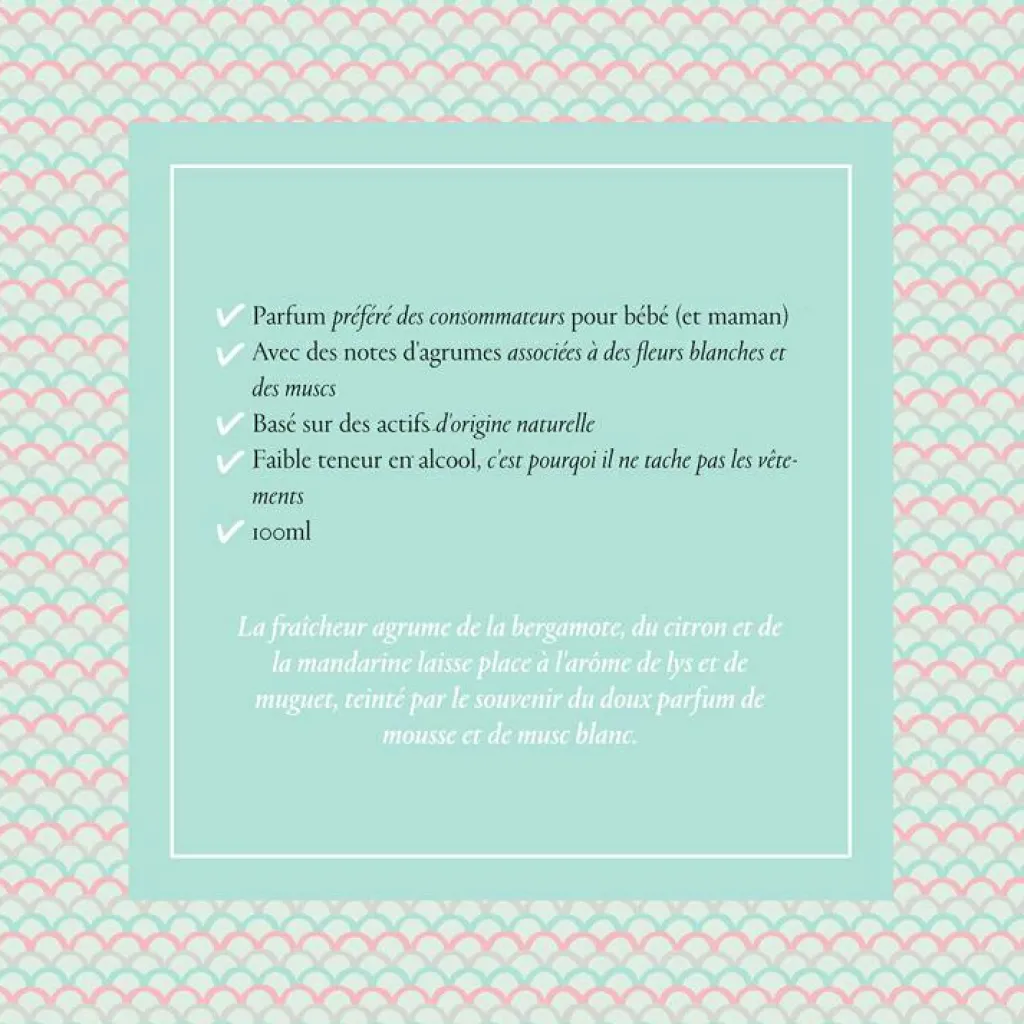 Best Parfum cologne pour bébé (100 ml) Cosmétiques Pour Bébé