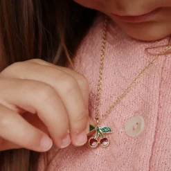 Konges Slojd Parure de bijoux enfant Cherry