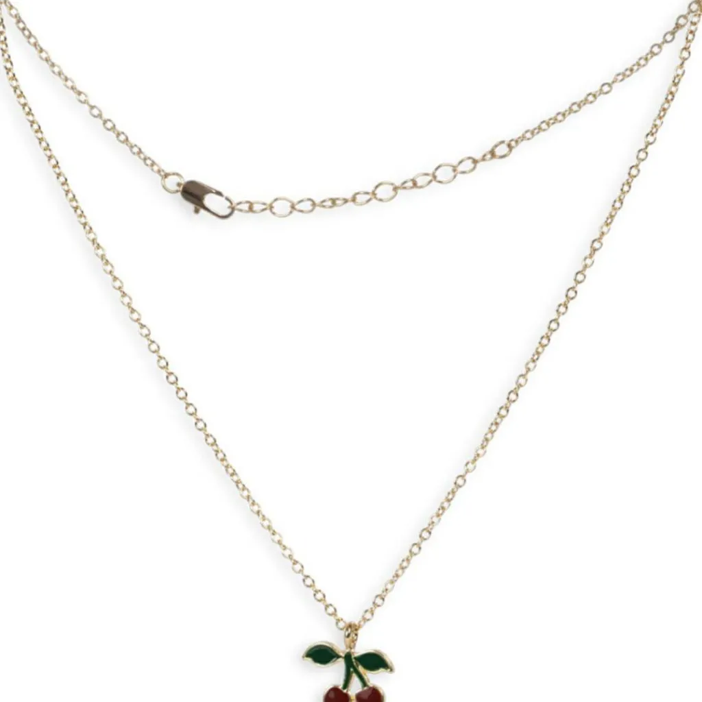 Konges Slojd Parure de bijoux fantaisie Cherry