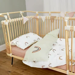 Lässig Parure de lit réversible Arc-en-ciel (100 x 140 cm)