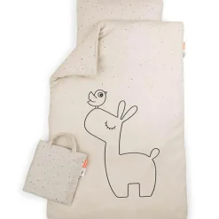 Done by Deer Parure de lit en coton bio Lalee Sable (100 x 140 cm)