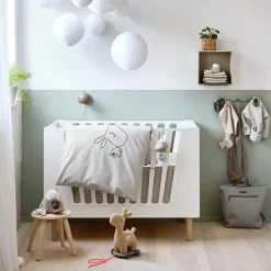 Done by Deer Parure de lit en coton bio Lalee Sable (100 x 140 cm)