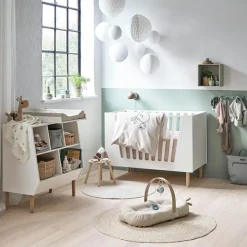 Done by Deer Parure de lit en coton bio Lalee Sable (100 x 140 cm)