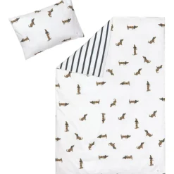 Parure de lit réversible Chien (100 x 140 cm) Parure De Lit Bébé