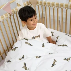 Parure de lit réversible Chien (100 x 140 cm) Parure De Lit Bébé