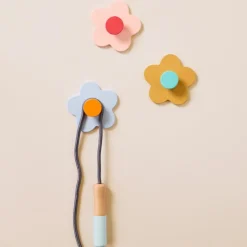 Kid's Concept Patères murales Fleur Mix (3 pièces)