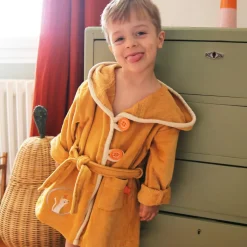 Best Peignoir chat caramel personnalisable (2-4 ans) Peignoir