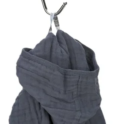 New Peignoir en mousseline de coton bleu marine (2-3 ans) Peignoir