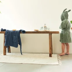 New Peignoir lapin Ash Green (3-4 ans) Peignoir