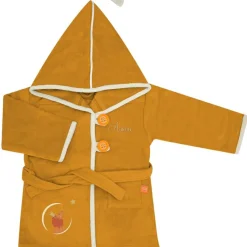 Clearance Peignoir lion safran personnalisable (2-4 ans) Peignoir