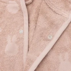 Jollein Peignoir Miffy Jacquard Wild Rose (1-2 ans)