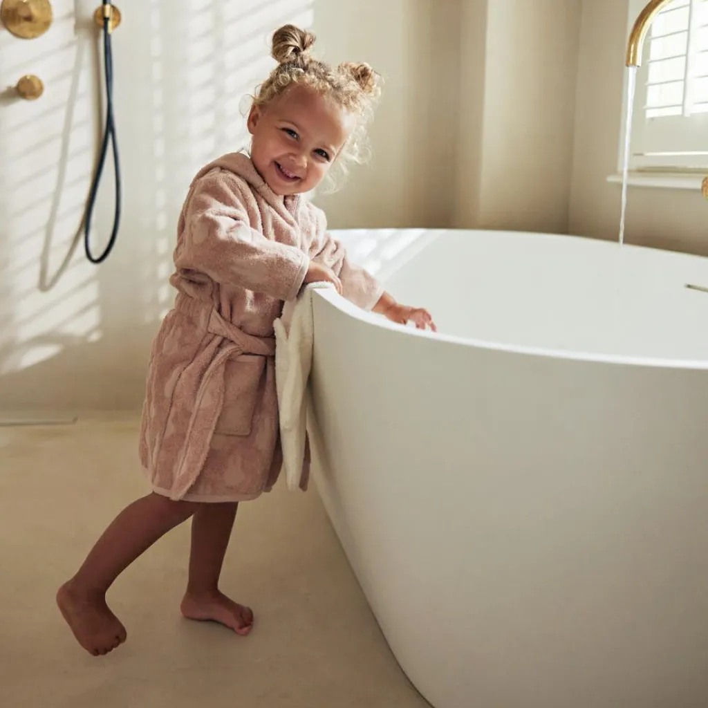 Jollein Peignoir Miffy Jacquard Wild Rose (1-2 ans)