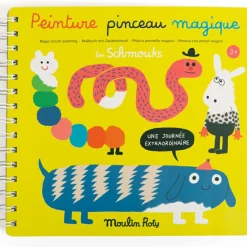 Moulin Roty Peinture pinceau magique Les Schmouks