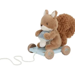 Little Dutch Peluche à tirer écureuil FSC Forest Friends