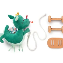 Peluche à tirer Joe le dragon Jouet À Tirer / Pousser