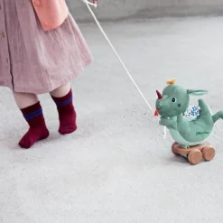 Peluche à tirer Joe le dragon Jouet À Tirer / Pousser