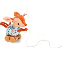 Lilliputiens Peluche à tirer Stella le faon