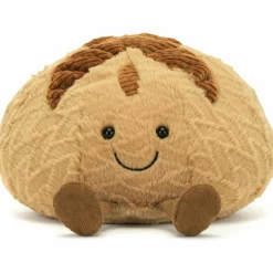 New Peluche Amuseable Boule de pain (16 cm) Petite Peluche (< 20 Cm)
