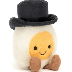 Sale Peluche Amuseable Oeuf à la coque Marié (15 cm) Petite Peluche (< 20 Cm)