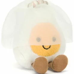 New Peluche Amuseable Oeuf à la coque Mariée (14 cm) Petite Peluche (< 20 Cm)