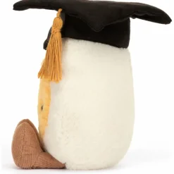 Sale Peluche Amuseable Oeuf dur Diplomé (14 cm) Petite Peluche (< 20 Cm)