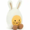 Jellycat Peluche Amuseable Oeuf Lapin (14 cm)