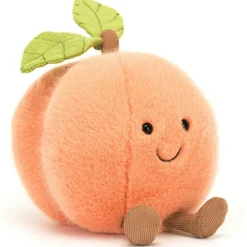 Jellycat Peluche Amuseable Pêche (14 cm)