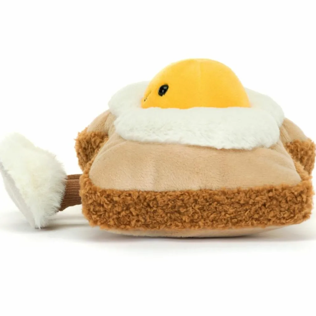Jellycat Peluche Amuseable Toast Egglantine sur pain grillé (16 cm)