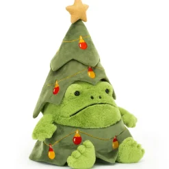 Clearance Peluche Arbre de Noël Ricky la grenouille (29 cm) Peluche Moyenne (20-59 Cm)