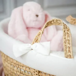 Tartine et Chocolat Peluche Augustin le lapin rose (12 cm)