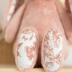 Hot Peluche Augustin le lapin rose (25 cm) Peluche Moyenne (20-59 Cm)