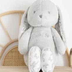 Sale Peluche Augustin le lapin gris (25 cm) Peluche Moyenne (20-59 Cm)