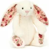 New Peluche Bashful Lapin en fleurs Crème (18 cm) Petite Peluche (< 20 Cm)