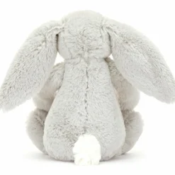 Jellycat Peluche Bashful Lapin en fleurs Gris (18 cm)